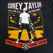J- '20 Corey Taylor Live At The Forum Graphic Tee - L