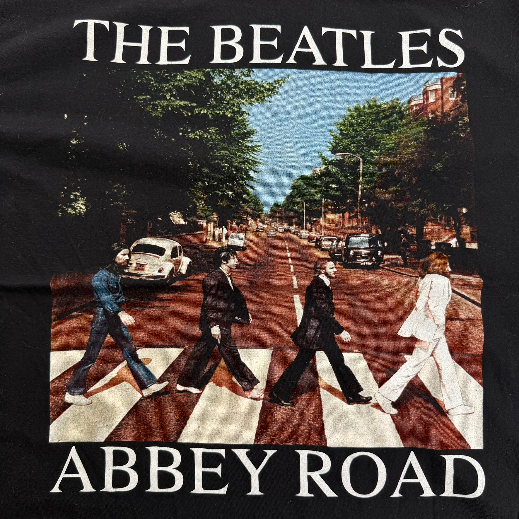 J- The Beatles Abbey Road Picture Graphic  Tee - 2XL