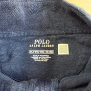J- Polo RL Embroidered Logo Quarter Zip Crewneck - 2XL