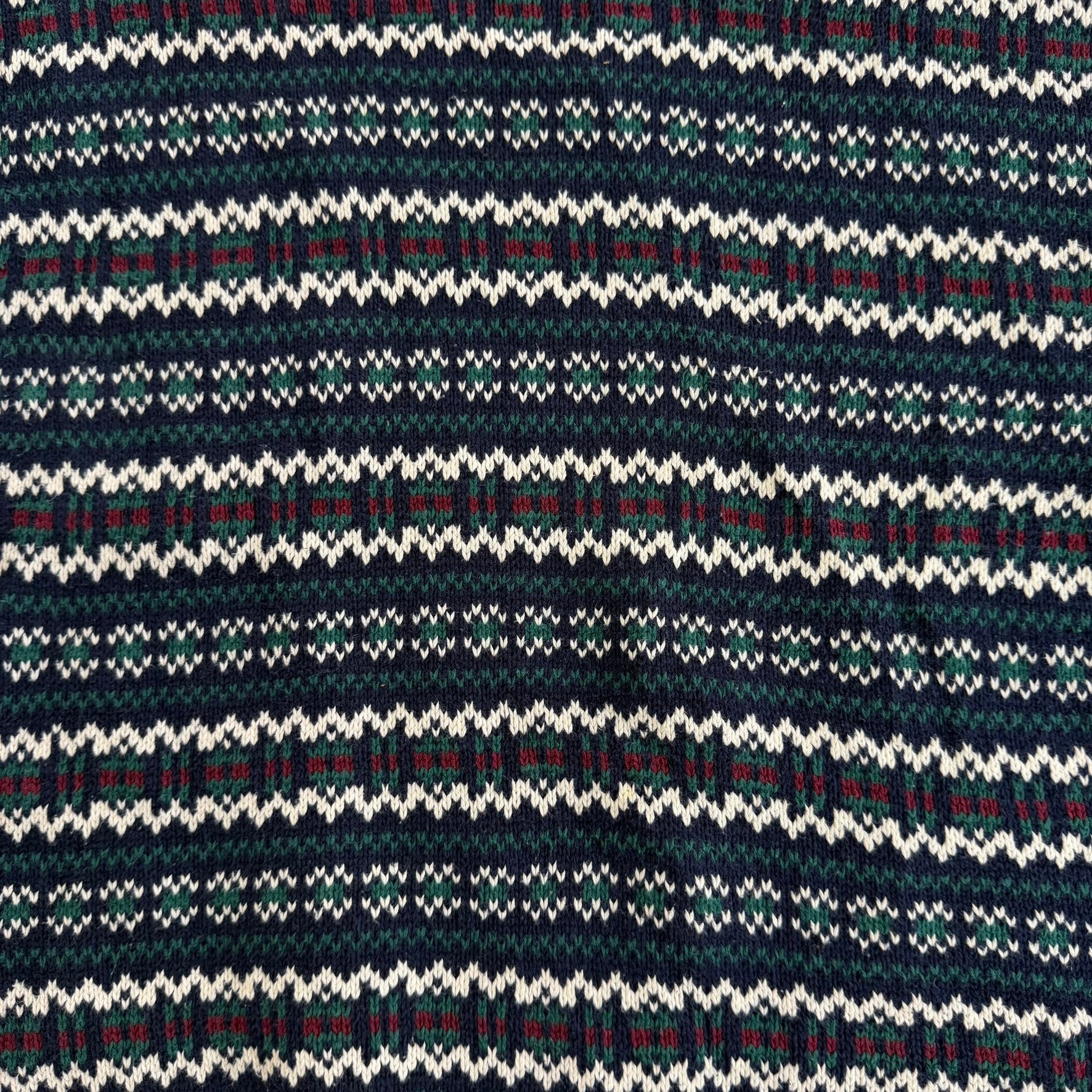J- Vintage Eddie Bauer Patterned Knit Sweater - M