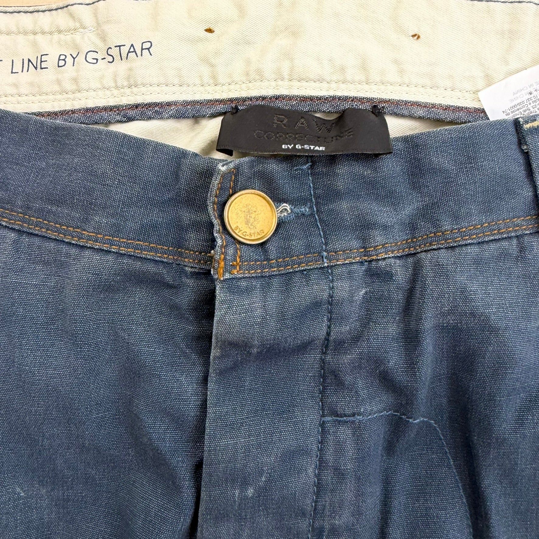 J- Vintage G-Star Raw Denim Jorts - 36 waist 11.5 inseam