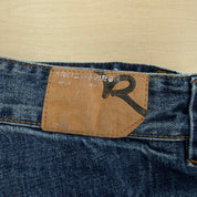J- Vintage Rocawear Embroidered Logo Denim Jorts - 36 waist 14.5 inseam