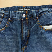 J- Vintage Rocawear Embroidered Logo Denim Jorts - 36 waist 14.5 inseam