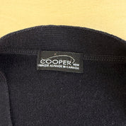 J- Vintage Cooper Made In Canada Patterned Cardigan Knit Sweater - M