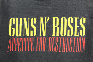 Z - Vintage Guns & Roses 2005 Hanes Heavyweight Tag Tee