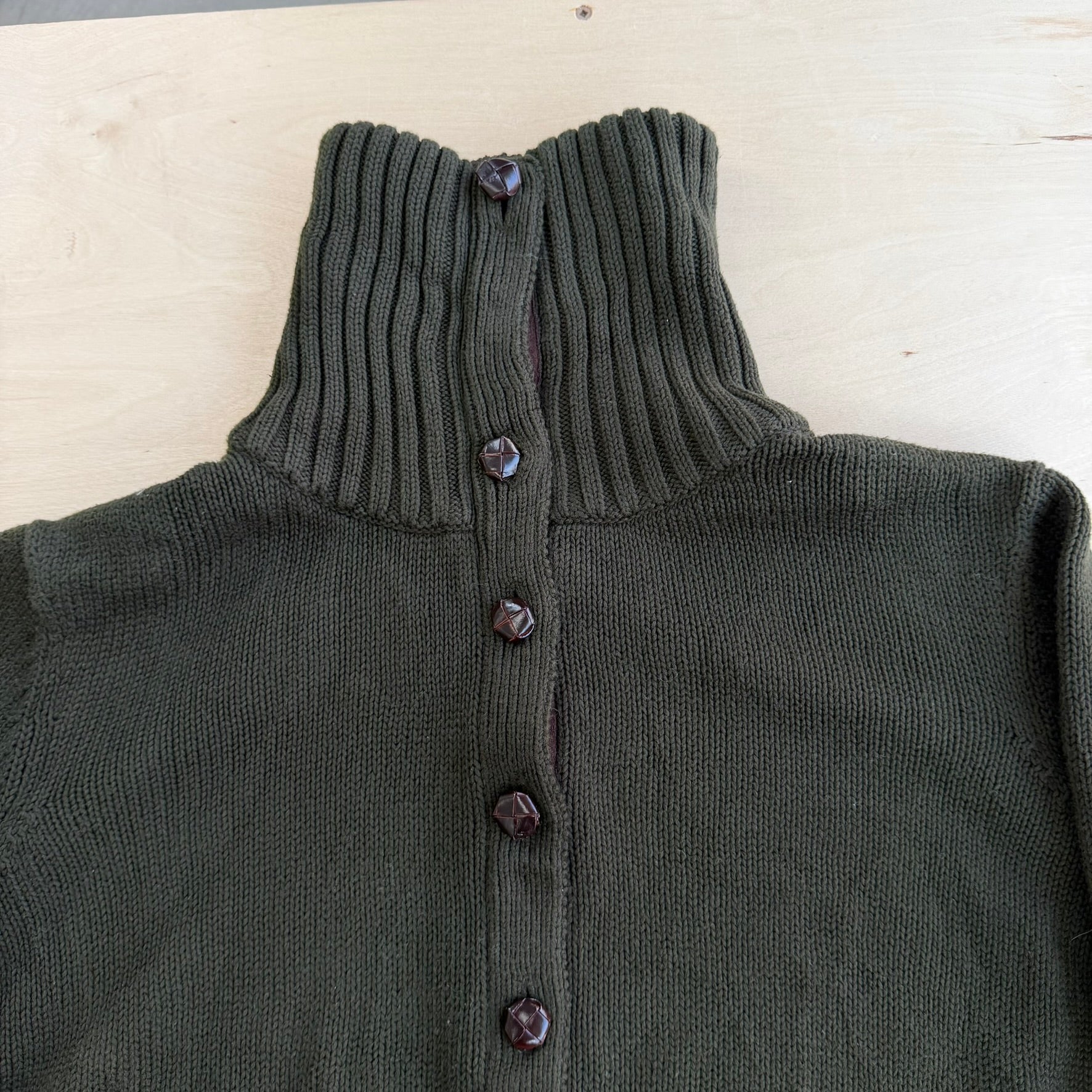 J- Vintage Women's Ralph Lauren LRL Button Up Cardigan Knit Sweater - XL