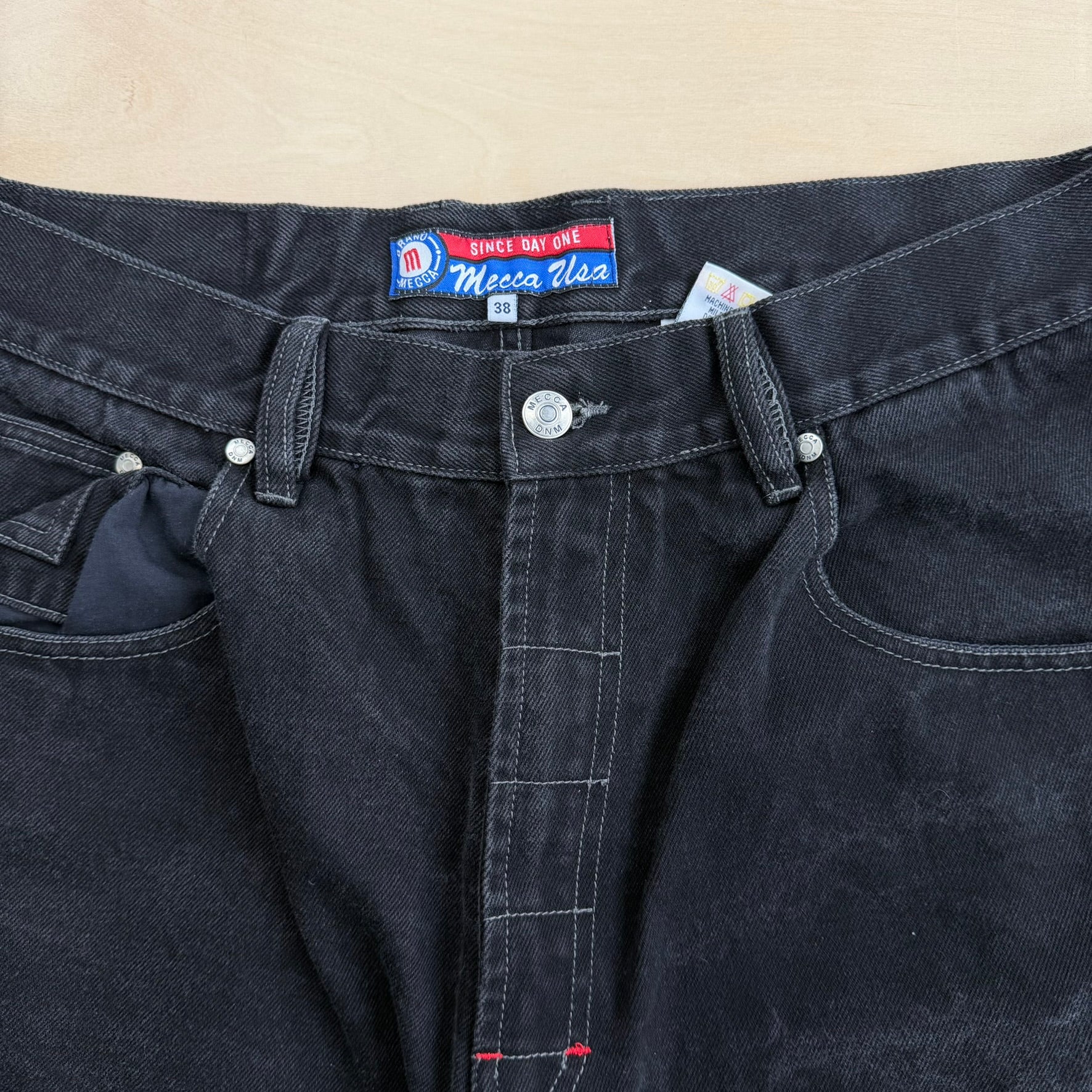 J- Vintage Mecca USA Carpenter Denim Jorts - 38 waist 12 inseam