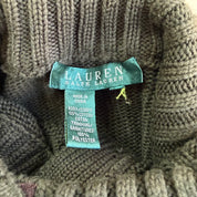 J- Vintage Women's Ralph Lauren LRL Button Up Cardigan Knit Sweater - XL