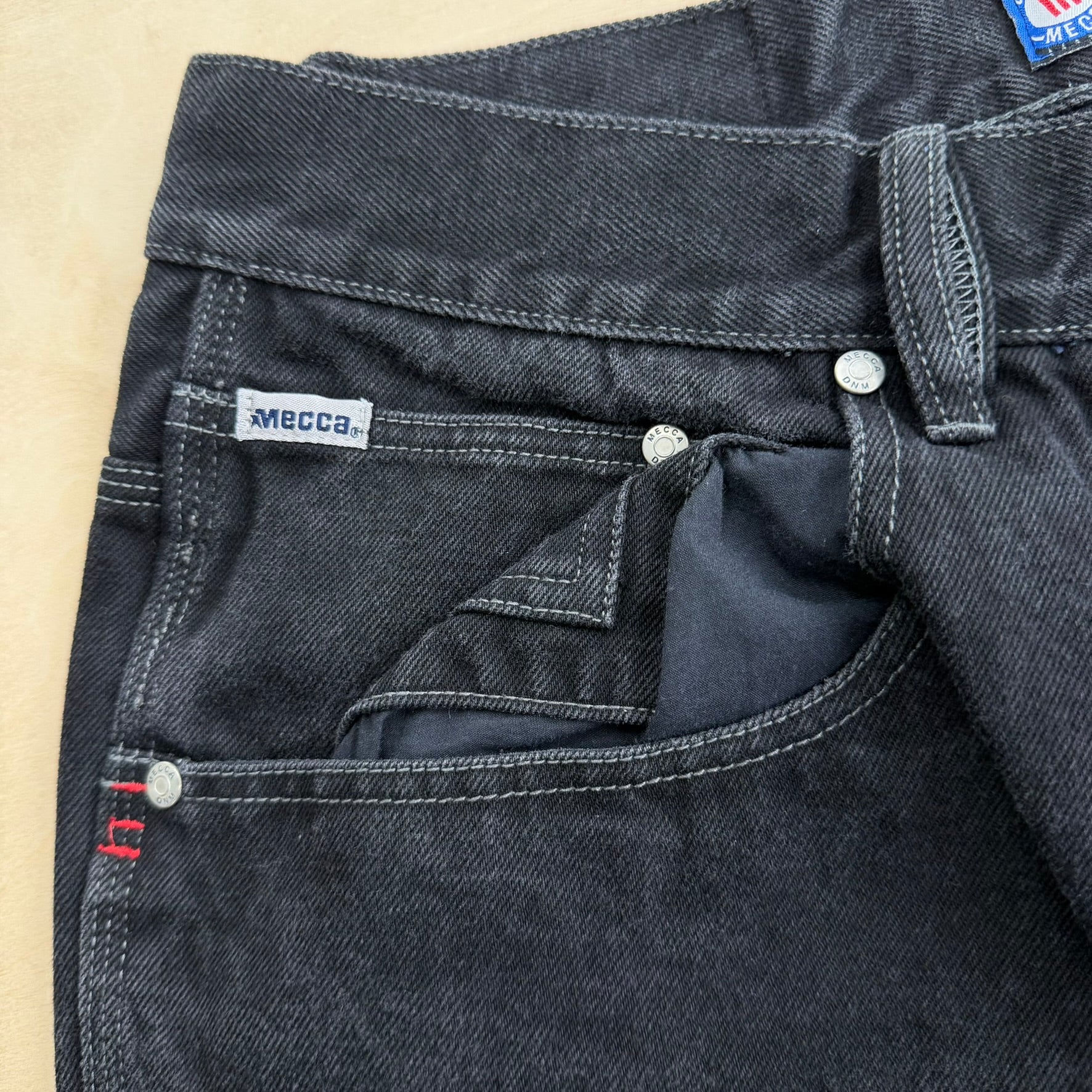 J- Vintage Mecca USA Carpenter Denim Jorts - 38 waist 12 inseam