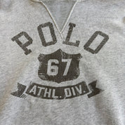 J- Vintage Polo RL Athletic Division Graphic Hoodie - M