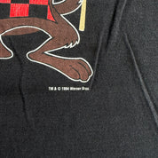 J- Vintage Looney Tunes '94 Tazmanian Devil BBQ Graphic Made In USA Single Stitch Tee - L