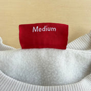 J- Bootleg Supreme Bogo White Crewneck - M