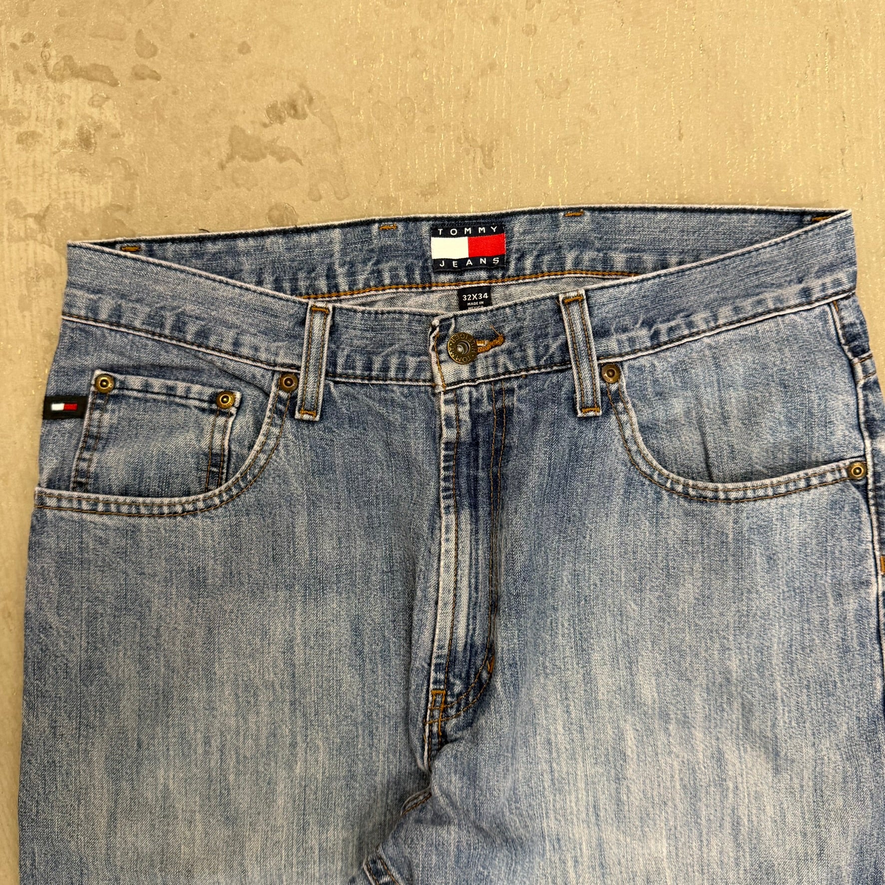 J- Vintage Tommy Hilfiger Straight Leg Jeans - 34x32