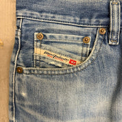 J- Vintage Diesel Industry Denim Straight Leg Jeans - 33w