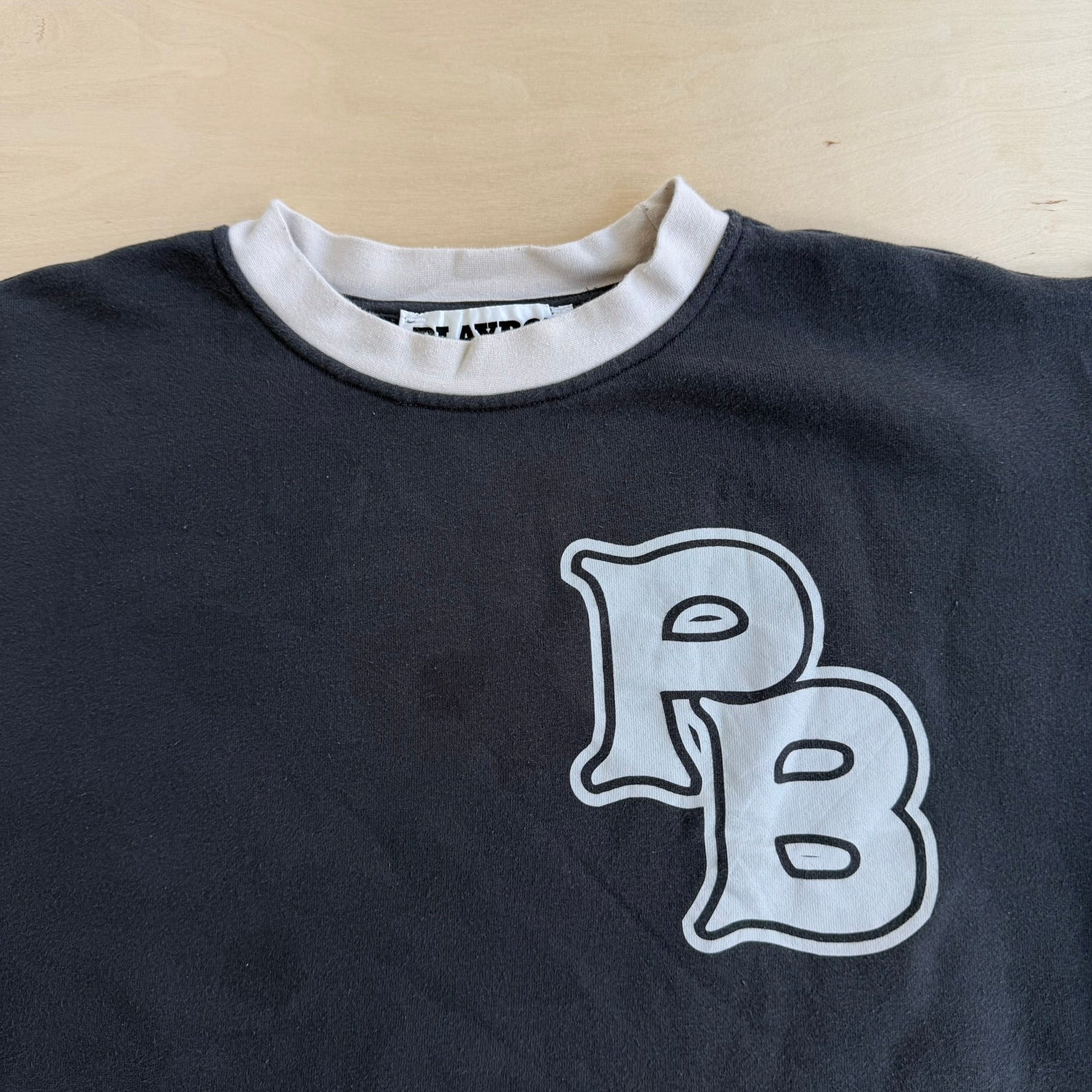 J- Vintage Playboy Play With Me Graphic Crewneck - L
