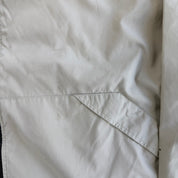 J- Vintage Ralph Lauren Chaps Embroidered Logo Bomber Style Beige Zip Up Jacket - XL