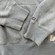 J- Vintage Polo Jeans RL Embroidered Text Hoodie - L