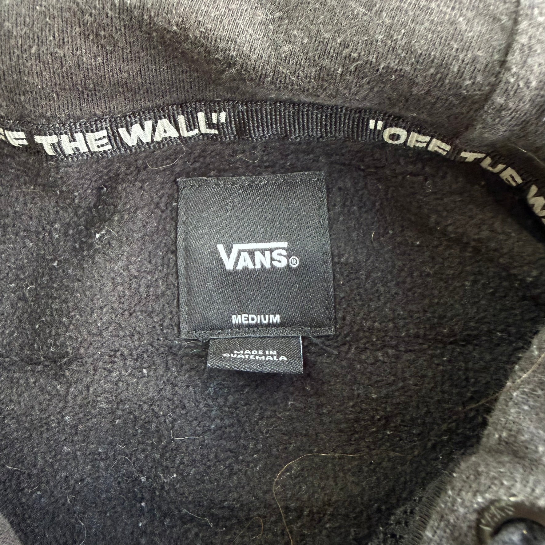 J- Vans Eyes & Scribbles Graphic Hoodie - M