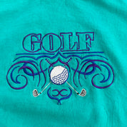 J- Vintage Rocky Mountain Sportswear Golf Embroidered Made In Canada Crewneck - M
