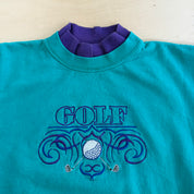 J- Vintage Rocky Mountain Sportswear Golf Embroidered Made In Canada Crewneck - M