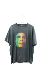 Load image into Gallery viewer, Z - Vintage 1999 Zion Apparel Bob Marley Jamaican Flag Face Graphic Tee
