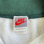 J- Vintage 90s Nike Embroidered Logo Made In USA Quarter Zip Crewneck - L