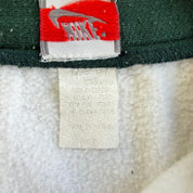 J- Vintage 90s Nike Embroidered Logo Made In USA Quarter Zip Crewneck - L