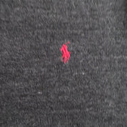J- Vintage Polo RL Embroidered Logo Dark Grey Quarter Zip Crewneck - XL