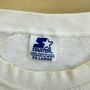 J- Vintage '95 NFL Super Bowl 30 Starter Graphic Single Stitch Tee - 2XL