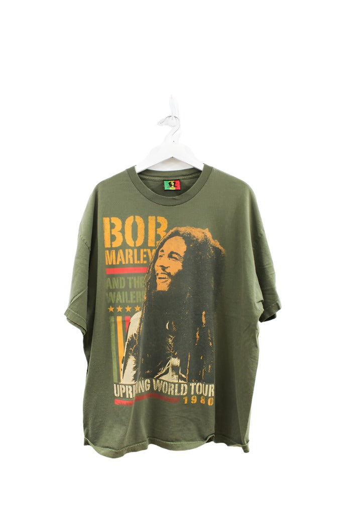 Z - 2010 Bob Marley Uprising World Tour 1980 Reprint Tee