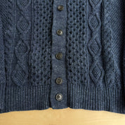 J- Vintage Gap Navy Cardigan Knit Sweater - L