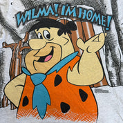 J- Vintage '94 The Flintstones Honey Im Home Jumbo Print Single Stitch Tee - OSFA (fits XL