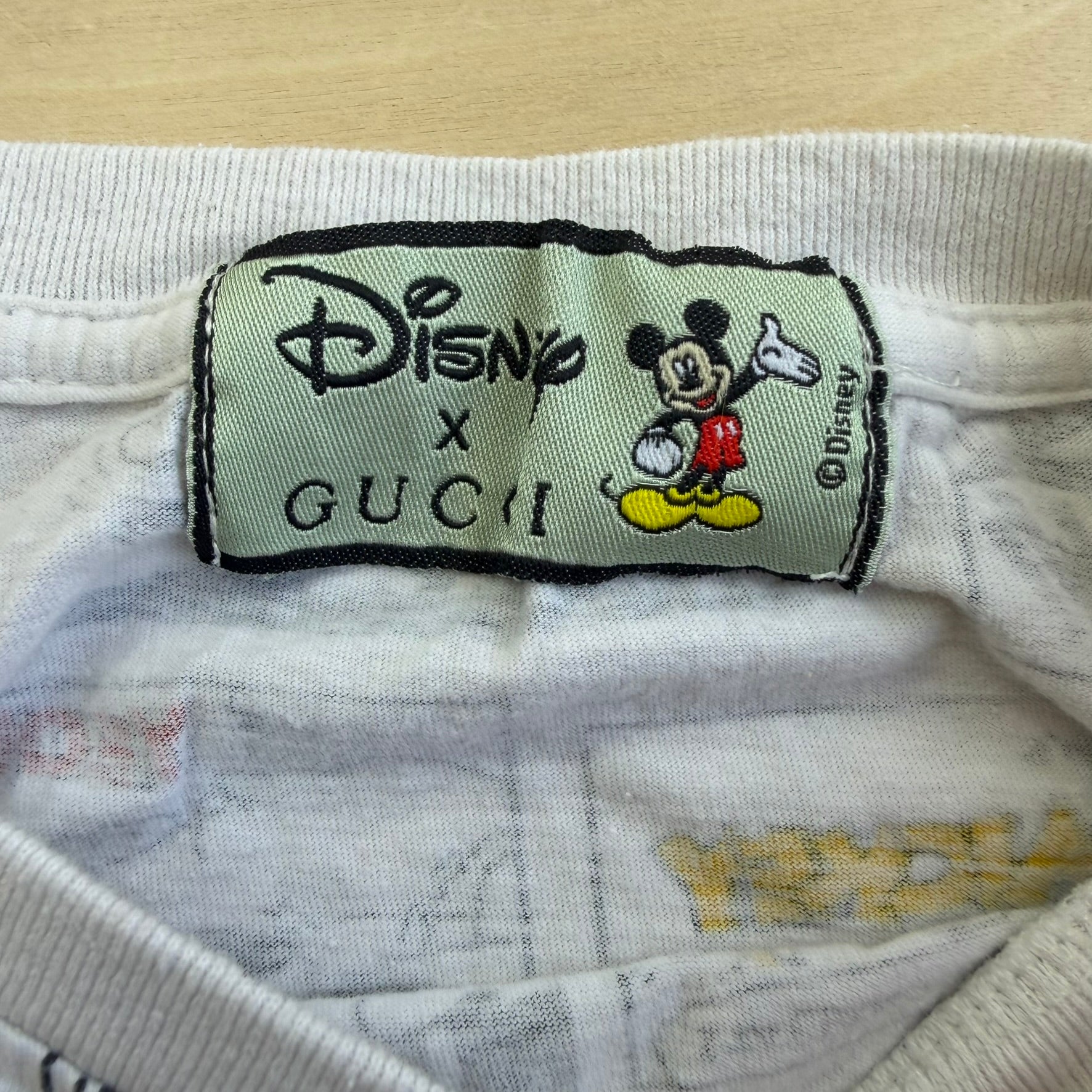 J- '20 Gucci x Disney Bootleg All Over Print Comic Strip Graphic Tee - L