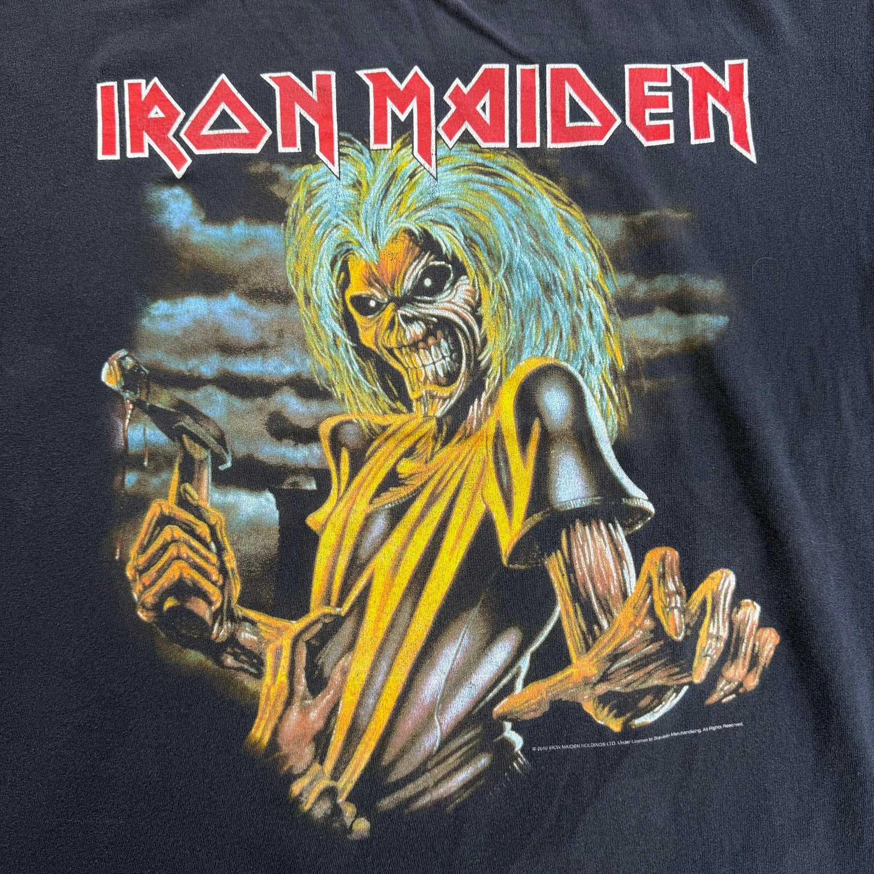J- Vintage '10 Iron Maiden Killers Album Cover Tee - XL