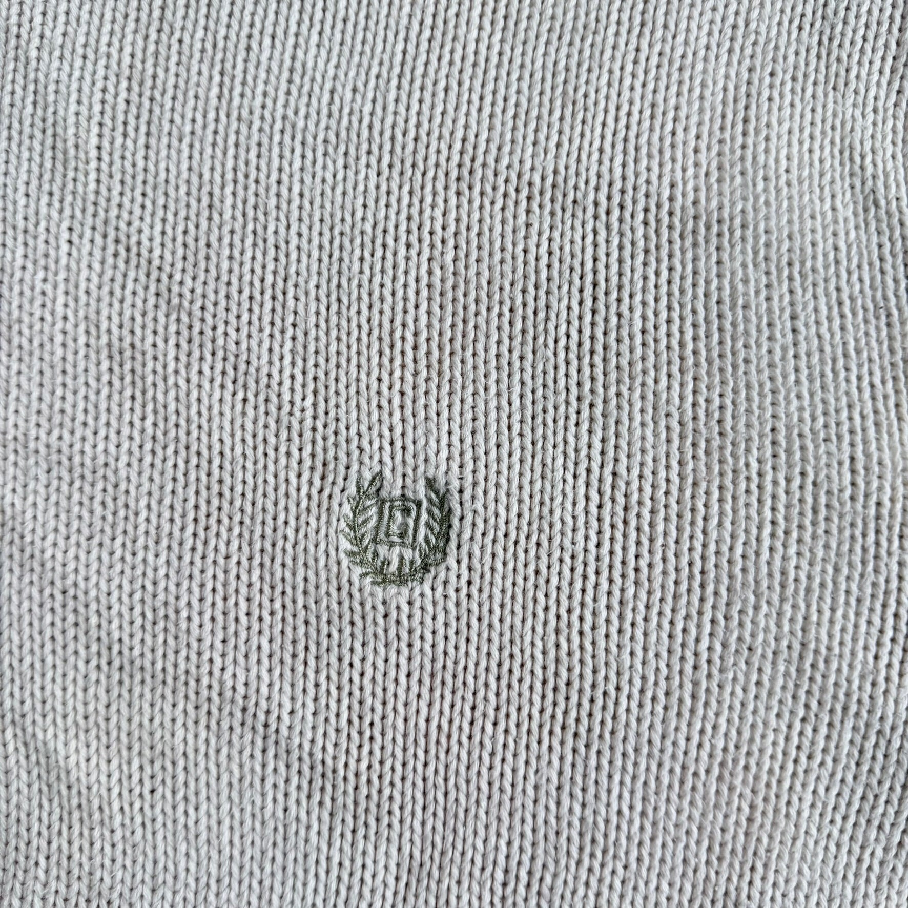 J- Vintage Chaps RL Embroidered Logo Knit Sweater - L
