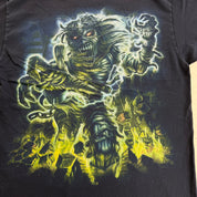 J- Vintage '10 Iron Maiden Somewhere Back In Time Graphic Tee - M