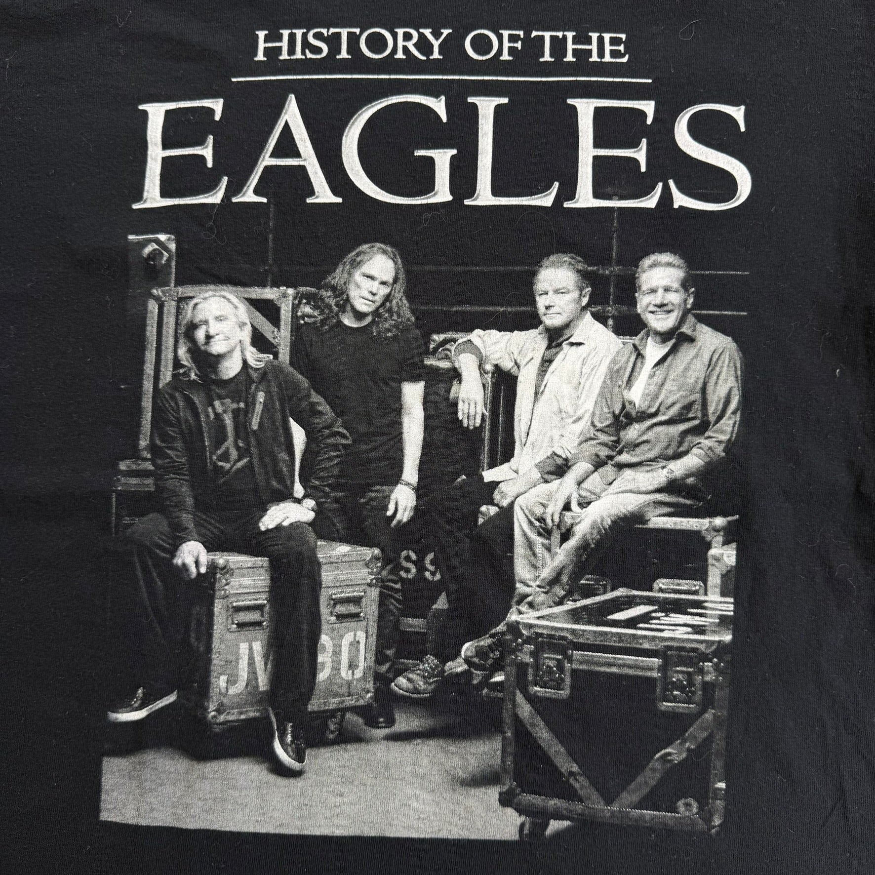 J- Vintage '13 The History Of The Eagles Tour Picture Tee - L