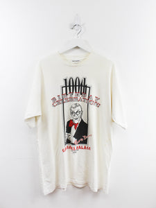 Vintage George Burns 100th Birthday Caesars Palace Tee