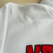 J- Vintage University Of Nebraska Embroidered Text Champ Sports Tag Hoodie - L