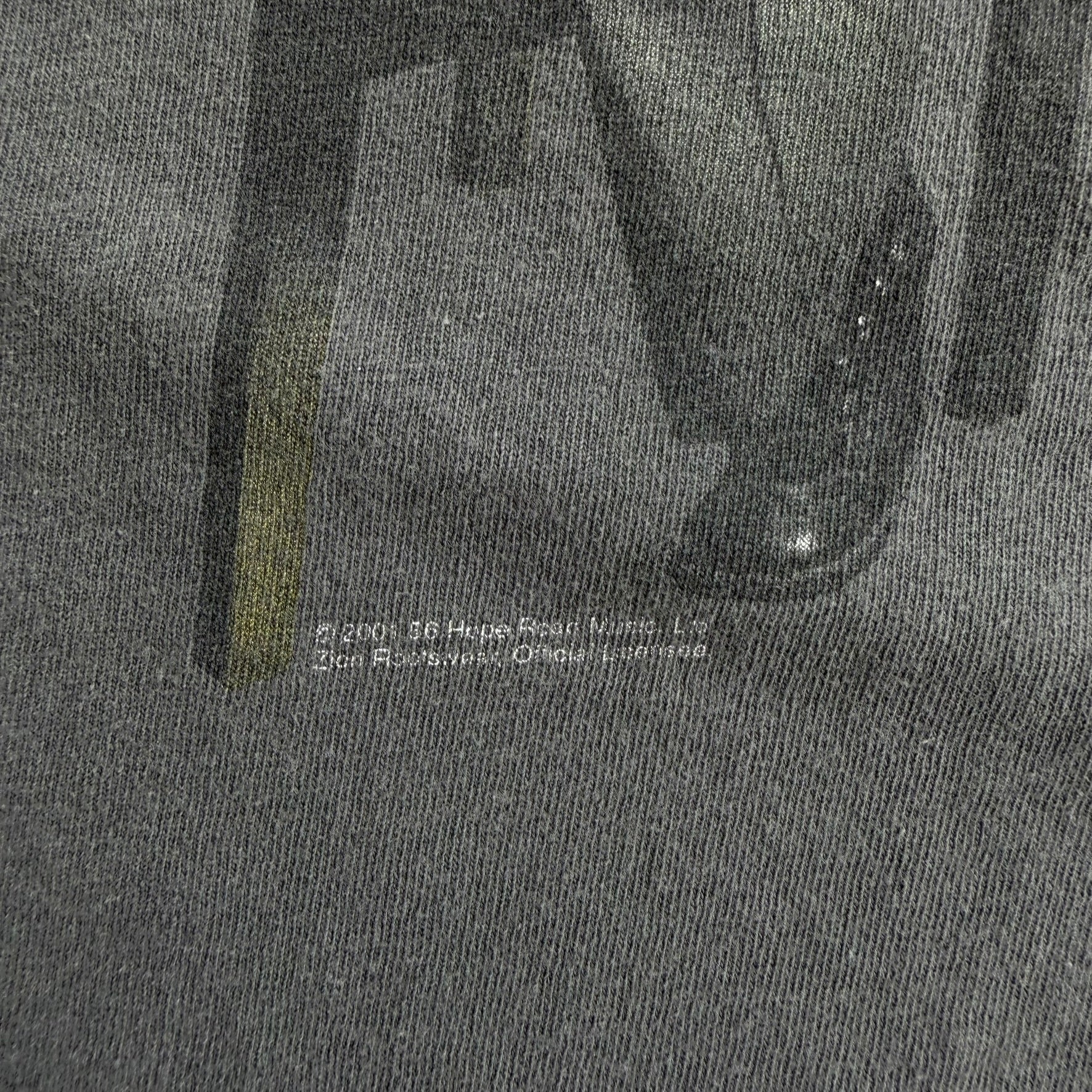 J- Vintage '01 Zion Bob Marley Smoking Graphic Tee - M