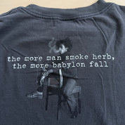 J- Vintage '01 Zion Bob Marley Smoking Graphic Tee - M