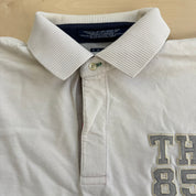 J- Vintage Tommy Hilfiger Embroidered Text Rugby Shirt - L