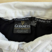 J- Vintage Guinness Embroidered Text Rugby Shirt - 2XL