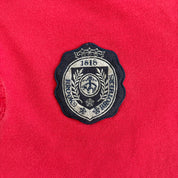 J- Vintage Brooks Brother Embroidered Patch Rugby Shirt - L