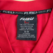 J- Vintage 90s FUBU Sport 05 Red Football Jersey - M