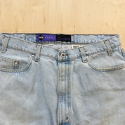 J- Vintage Levi's Silver Tab Made In USA  Baggy Jorts - 38 waist 12 inseam