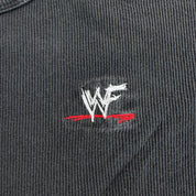 J- Vintage '01 WWE Embroidered Logo Ribbed Knit Tee - 2XL