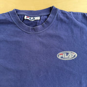 J- Vintage Y2K Fila Logo Graphic Tee - XL