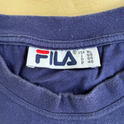 J- Vintage Y2K Fila Logo Graphic Tee - XL