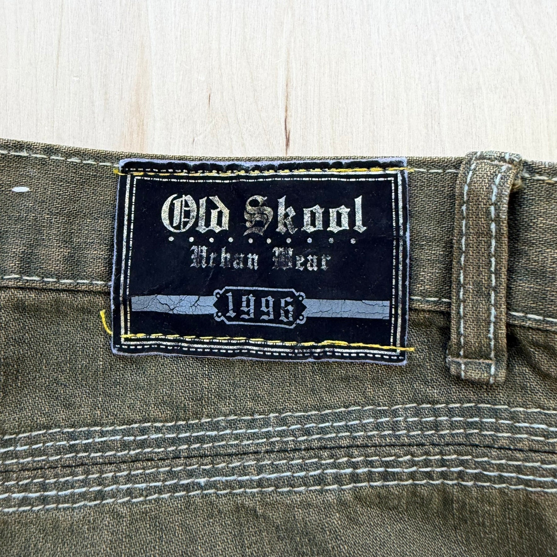 J- Vintage Old Skool Urban Wear Baggy Jorts - 38 waist 15 inseam